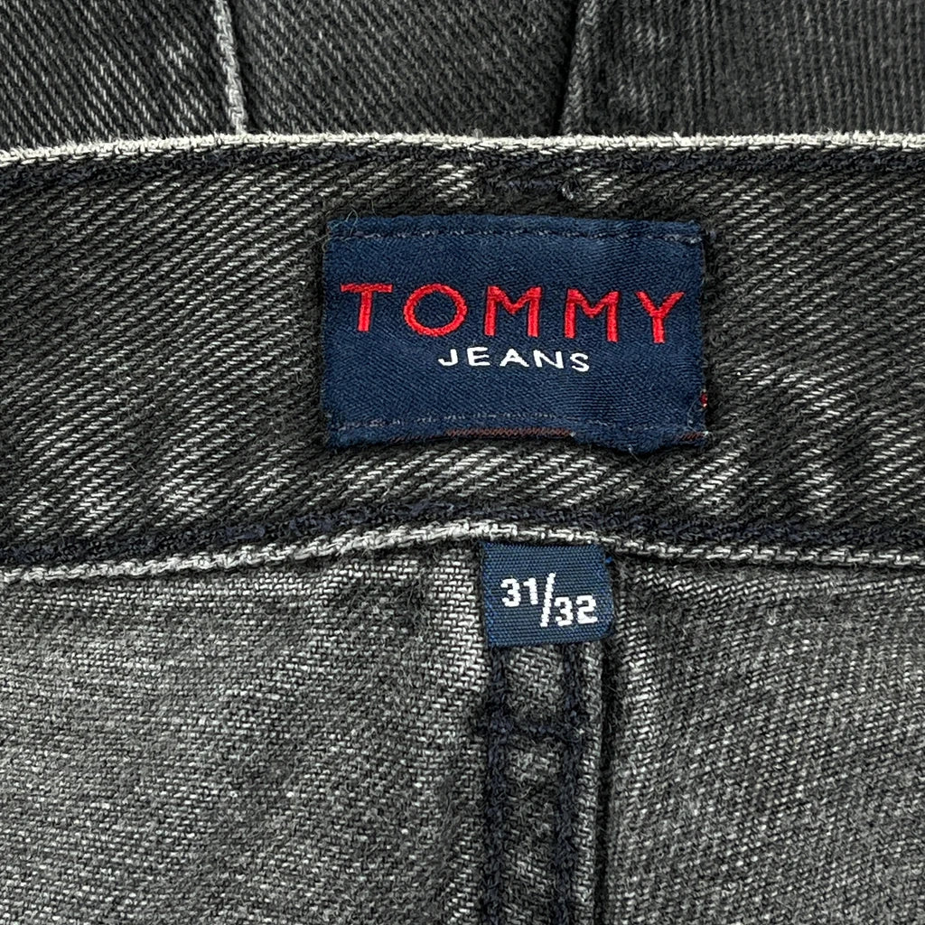 90s Tommy Jeans Carpenter Jeans - 31W 31L Black Cotton - Image 5