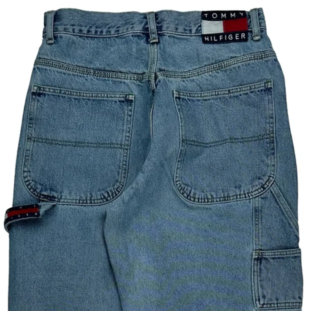 Tommy Jeans Carpenter Jeans - 29W 33L Blue Denim - Image 8