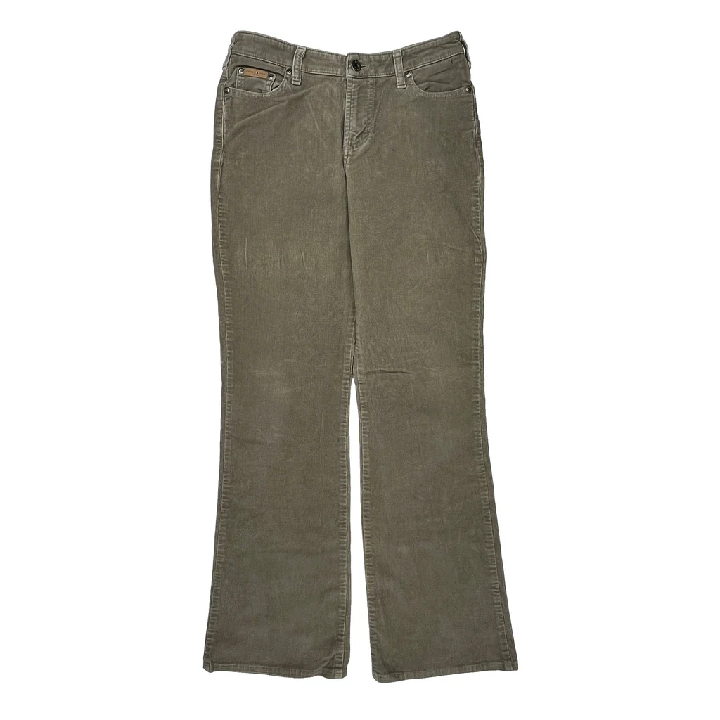Tommy Jeans Cord Pants - 29″ Waist Gray Corduroy - Image 2
