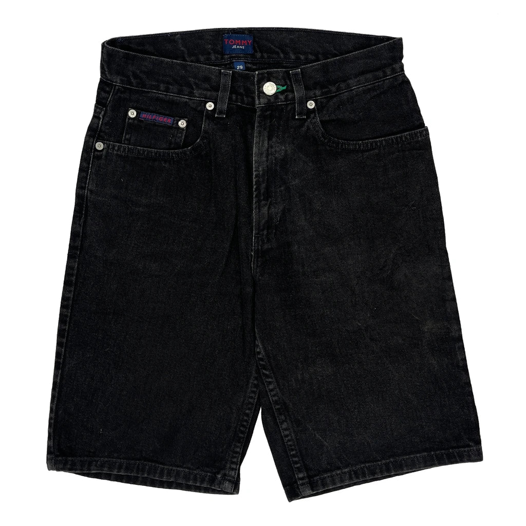 Tommy Jeans Denim Shorts - 29W 11L Black Denim - Image 2