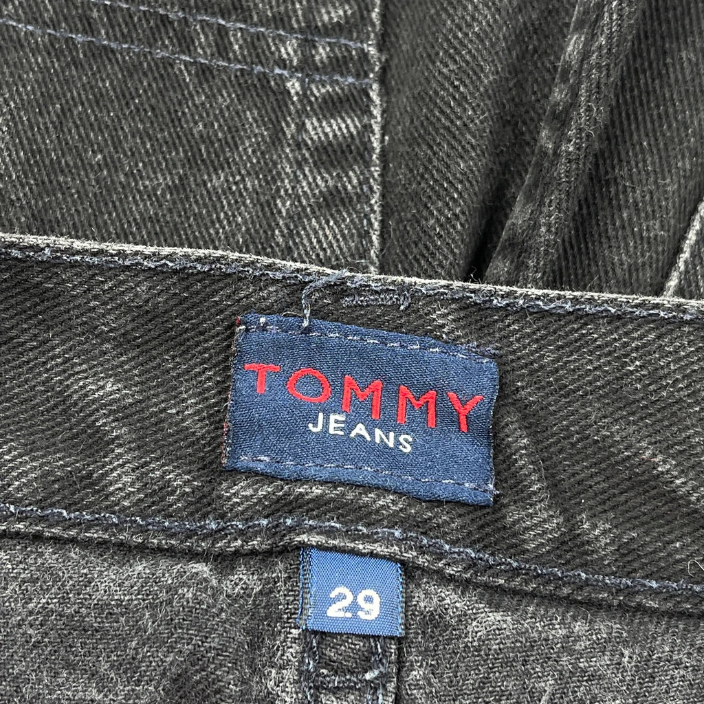 Tommy Jeans Denim Shorts - 29W 11L Black Denim - Image 6