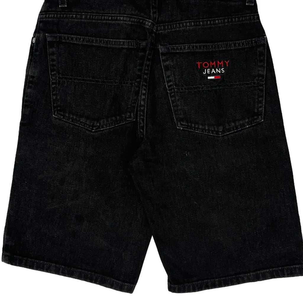 Tommy Jeans Denim Shorts - 29W 11L Black Denim - Image 7