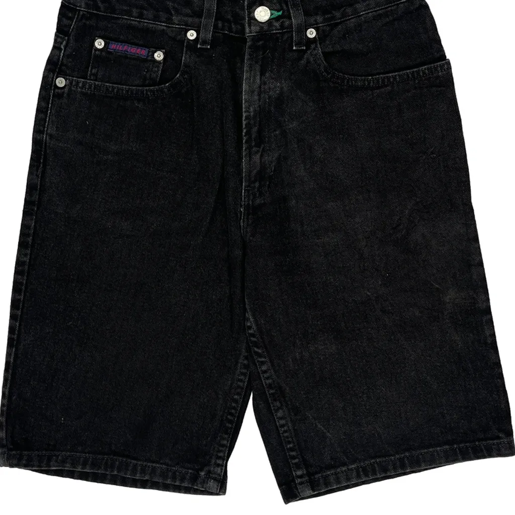 Tommy Jeans Denim Shorts - 29W 11L Black Denim - Image 9