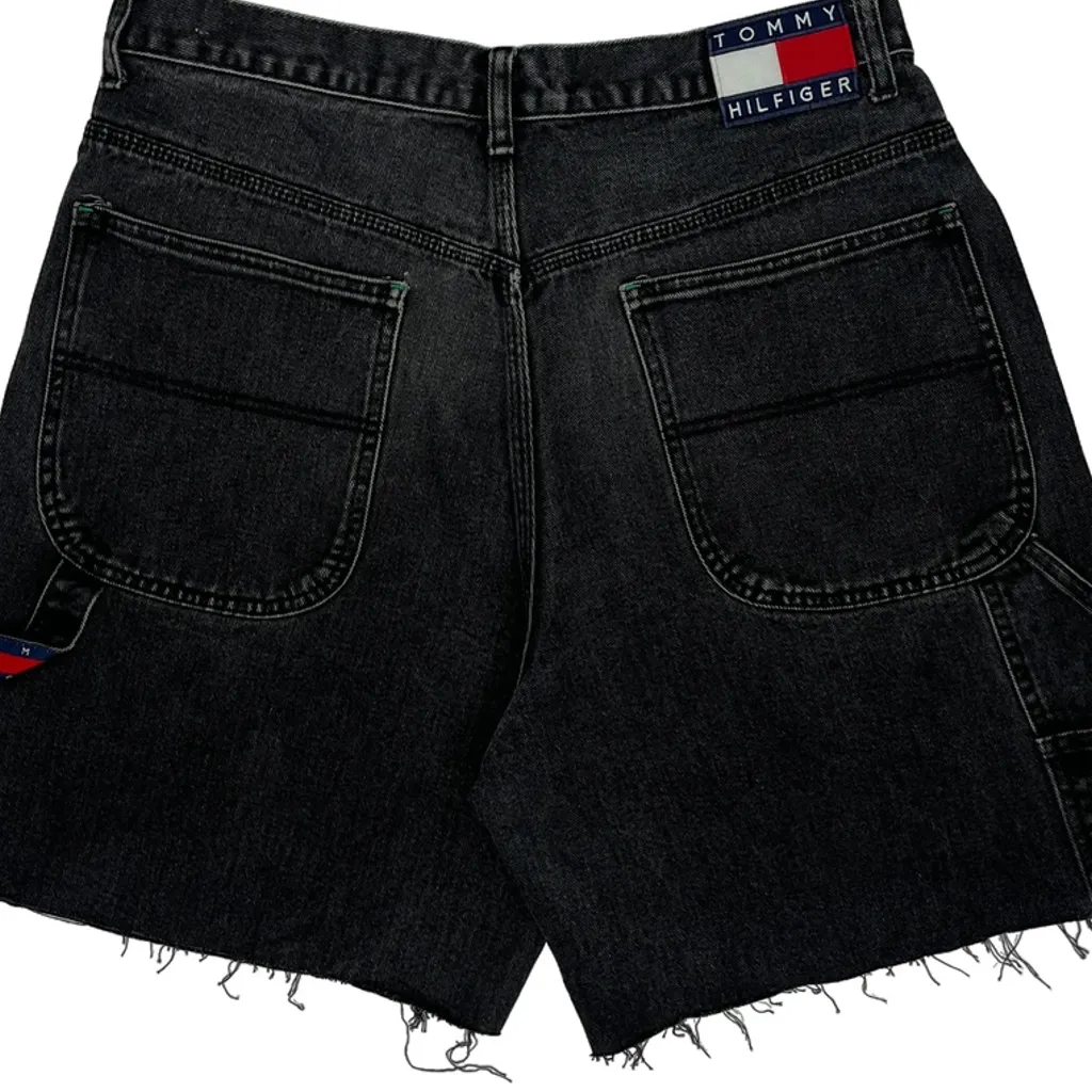 Tommy Jeans Denim Shorts - 33W 10L Black Denim - Image 7