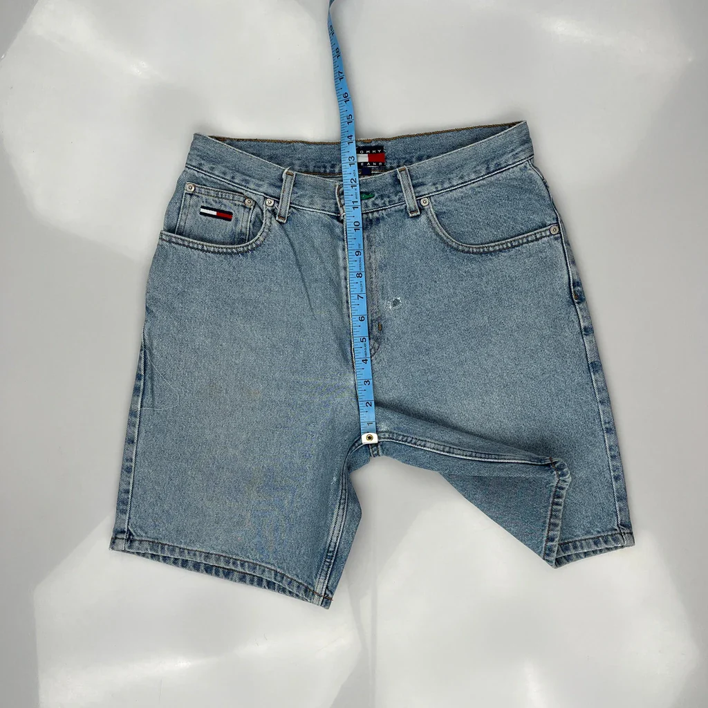 Tommy Jeans Denim Shorts - 31W 10L Blue Denim - Image 4