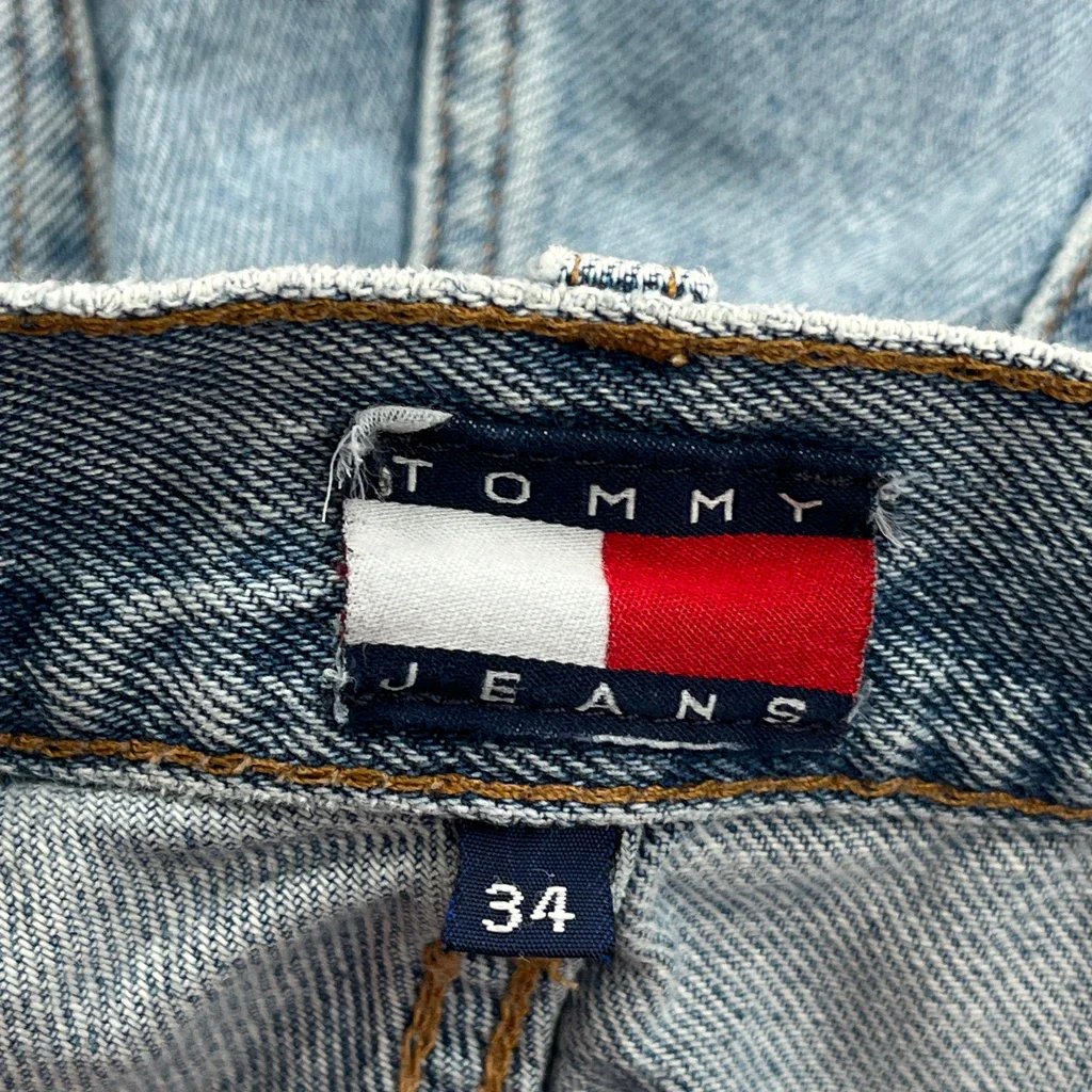 Tommy Jeans Denim Shorts - 31W 10L Blue Denim - Image 6