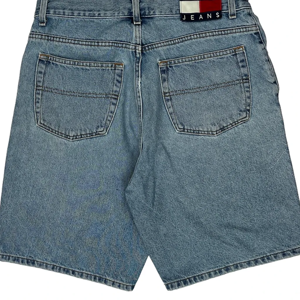 Tommy Jeans Denim Shorts - 31W 10L Blue Denim - Image 8