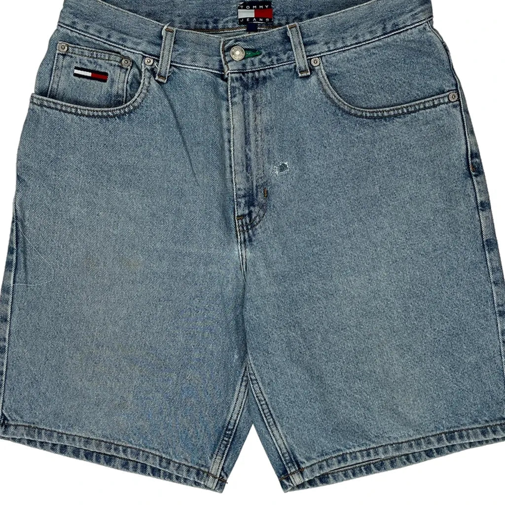 Tommy Jeans Denim Shorts - 31W 10L Blue Denim - Image 9