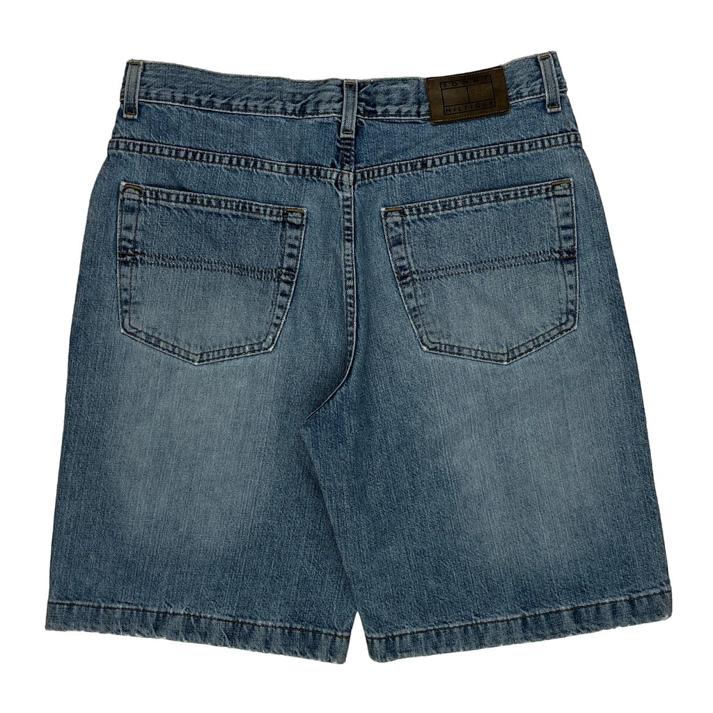 Tommy Jeans Denim Shorts - 32W 9L Blue Denim