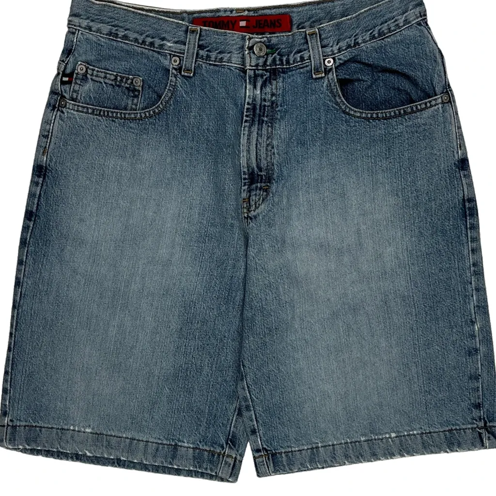 Tommy Jeans Denim Shorts - 32W 9L Blue Denim - Image 10