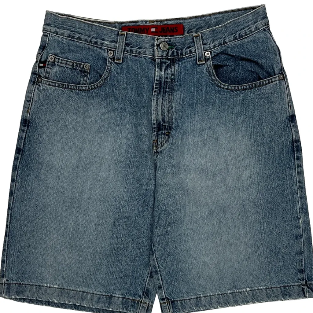 Tommy Jeans Denim Shorts - 32W 9L Blue Denim - Image 9