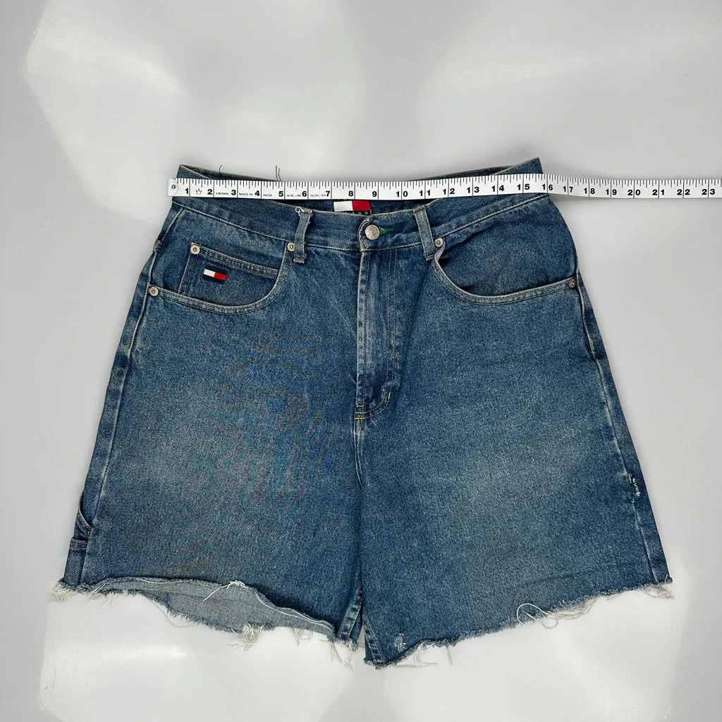 Tommy Jeans Denim Shorts - 32W 5L Blue Denim - Image 3