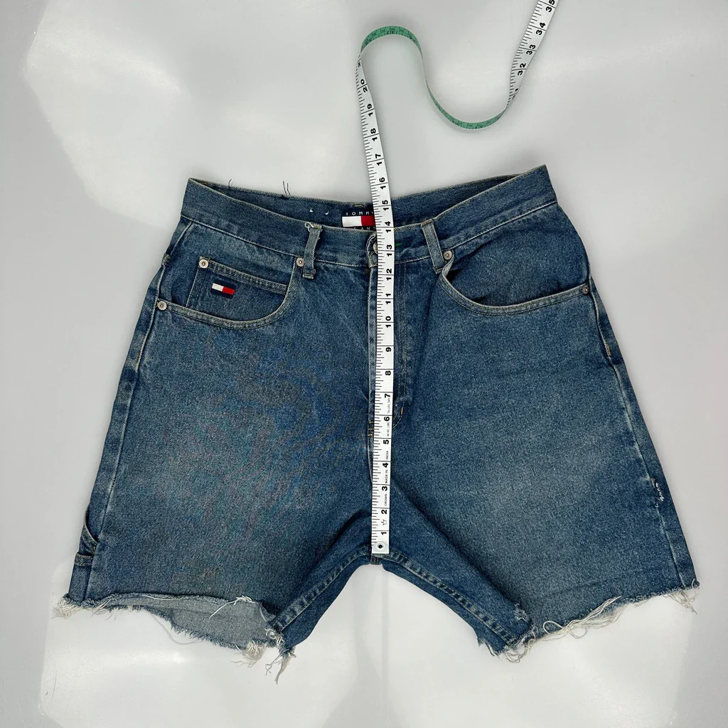 Tommy Jeans Denim Shorts - 32W 5L Blue Denim - Image 4