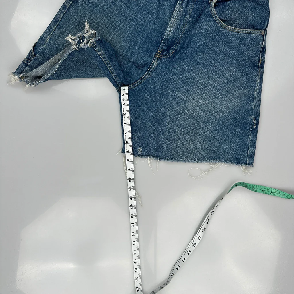 Tommy Jeans Denim Shorts - 32W 5L Blue Denim - Image 5
