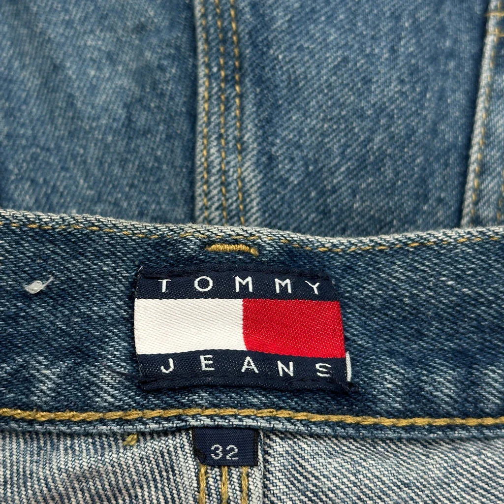Tommy Jeans Denim Shorts - 32W 5L Blue Denim - Image 6
