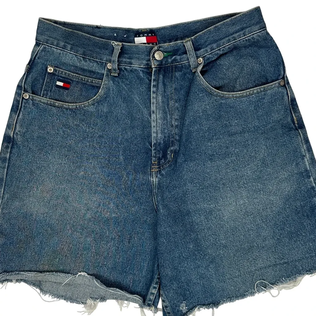 Tommy Jeans Denim Shorts - 32W 5L Blue Denim - Image 9