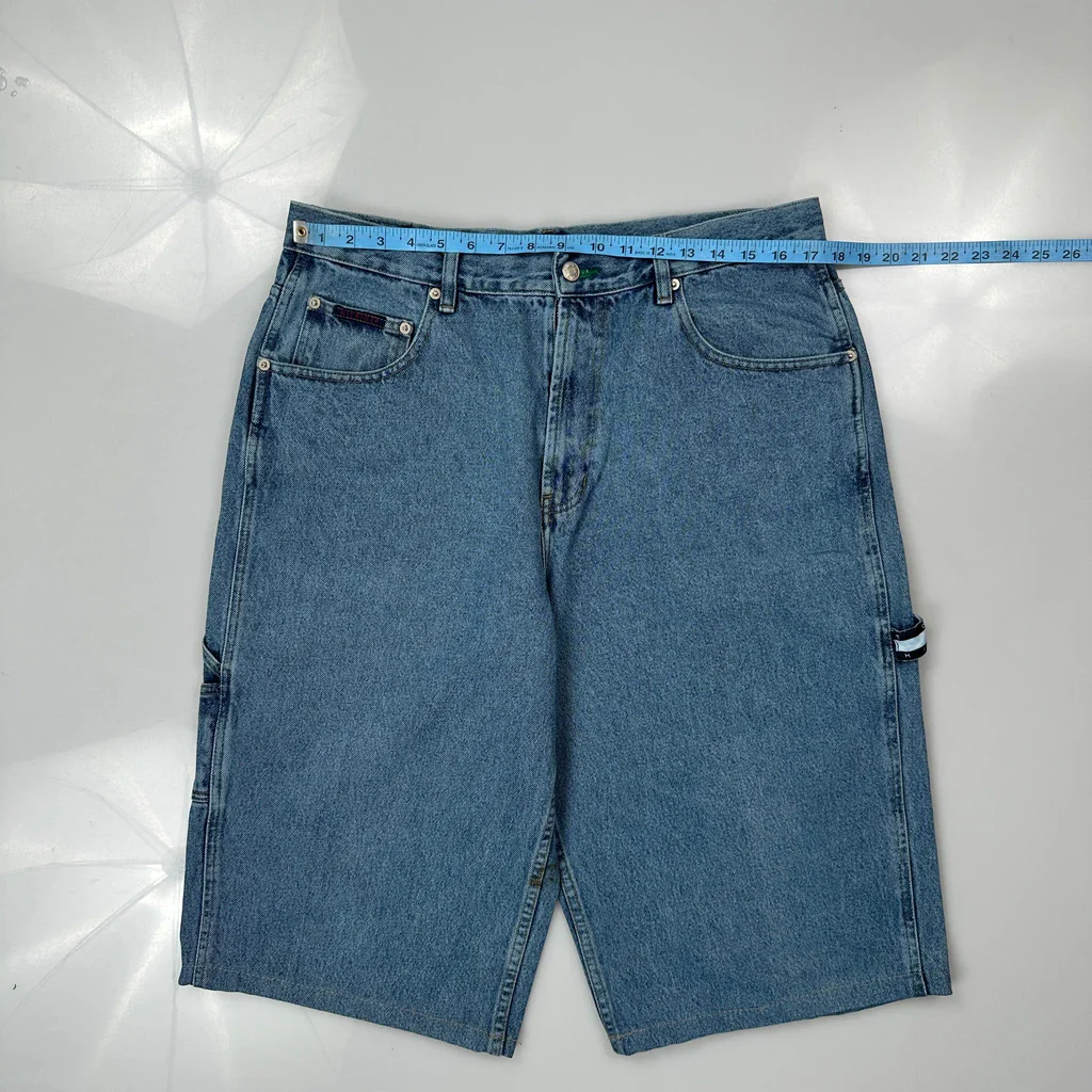 Tommy Jeans Denim Shorts - 34W 15L Blue Denim - Image 3