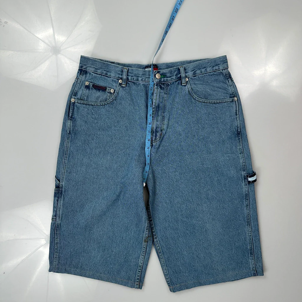 Tommy Jeans Denim Shorts - 34W 15L Blue Denim - Image 4