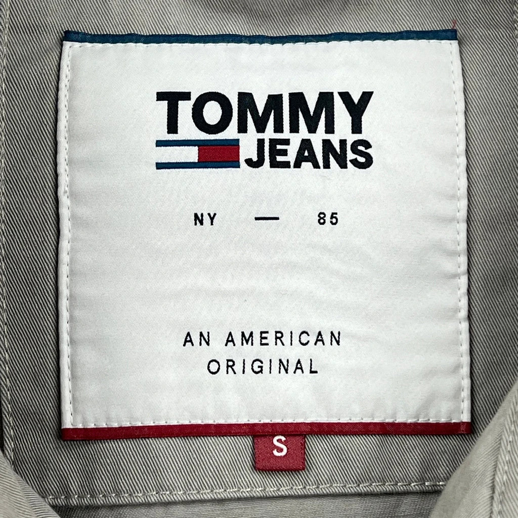 Tommy Jeans Harrington Jacket - Small Gray Cotton - Image 3