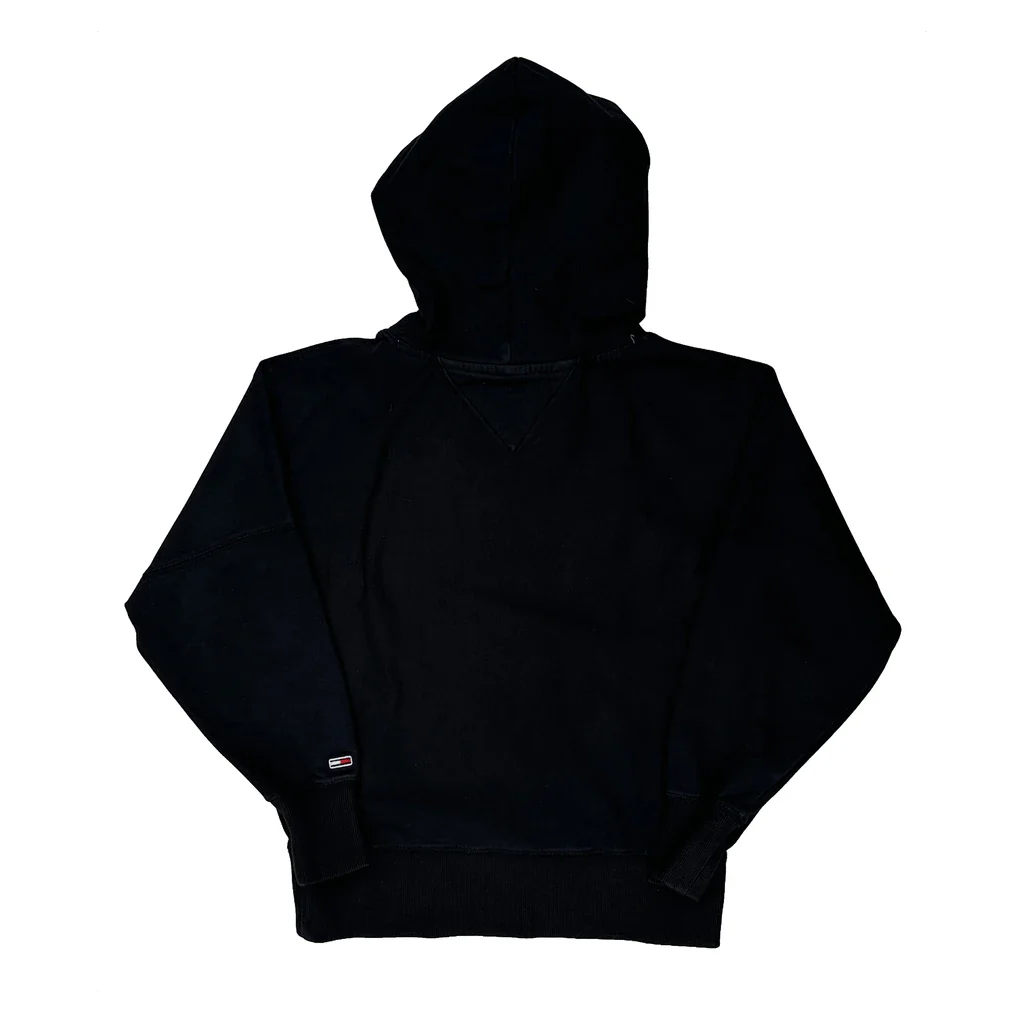 Tommy Jeans Hoodie - Small Black Cotton - Image 2