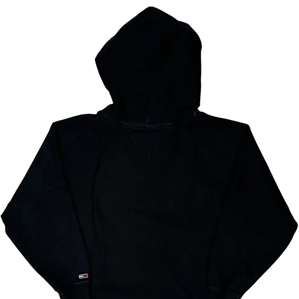 Tommy Jeans Hoodie - Small Black Cotton - Image 7