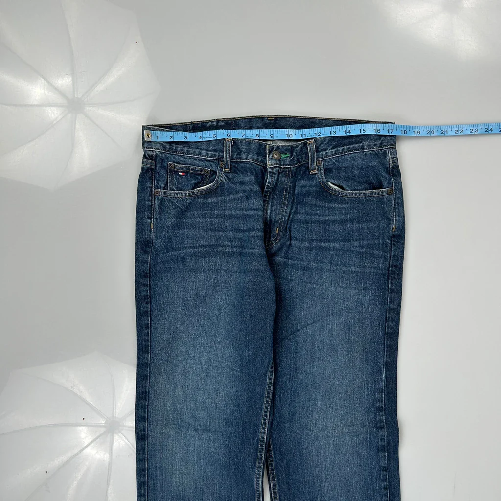 Tommy Jeans - 34W 33L Blue Cotton - Image 3