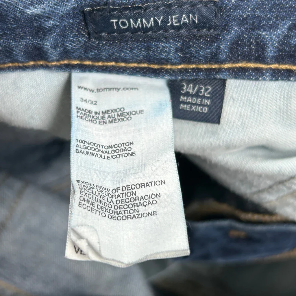 Tommy Jeans - 34W 33L Blue Cotton - Image 6