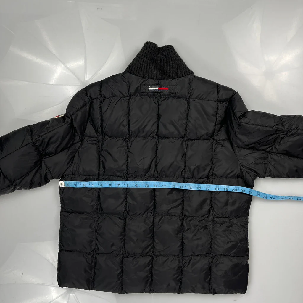 Tommy Jeans Puffer - Large Black Polyester - Image 3