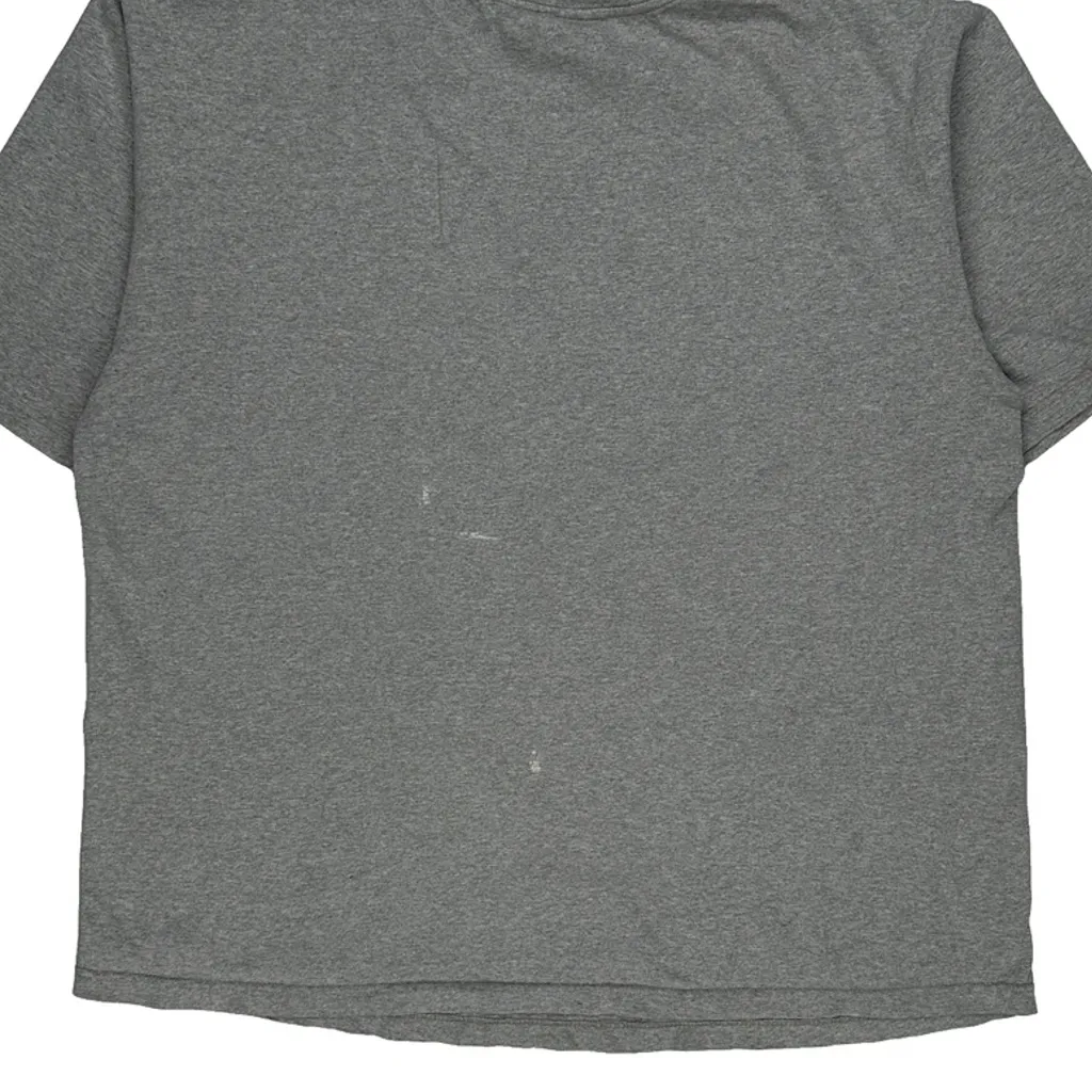 Tommy Jeans Spellout T-Shirt - 2XL Grey Cotton - Image 6
