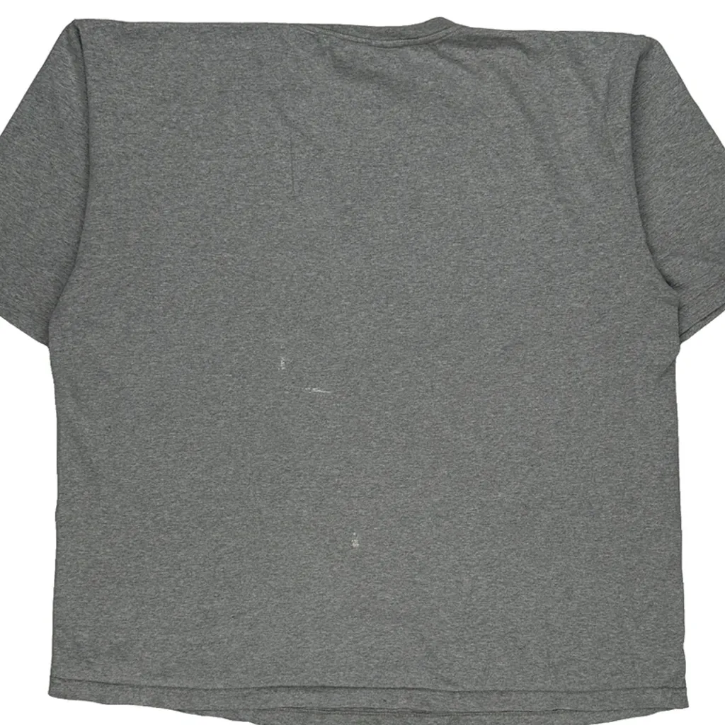 Tommy Jeans Spellout T-Shirt - 2XL Grey Cotton - Image 7