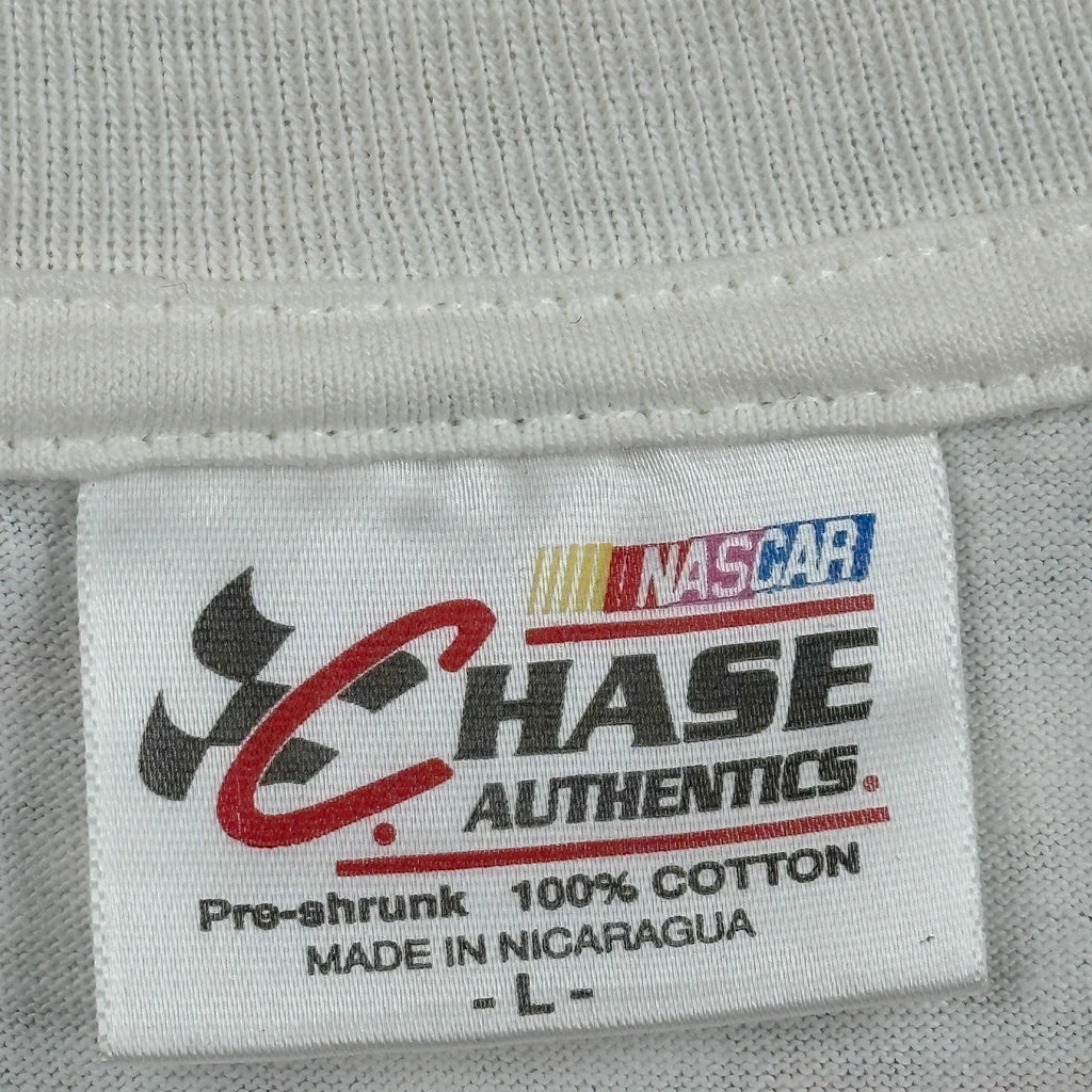 Tony Stewart Chase Authentics Nascar T-Shirt - Large White Cotton - Image 3