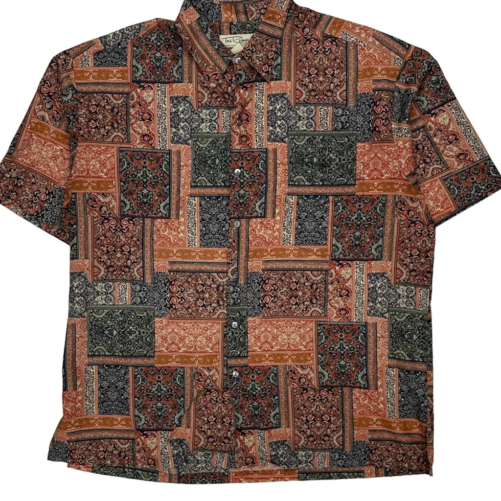 Tori Richard Hawaiian Shirt - XL Multicoloured Cotton - Image 4