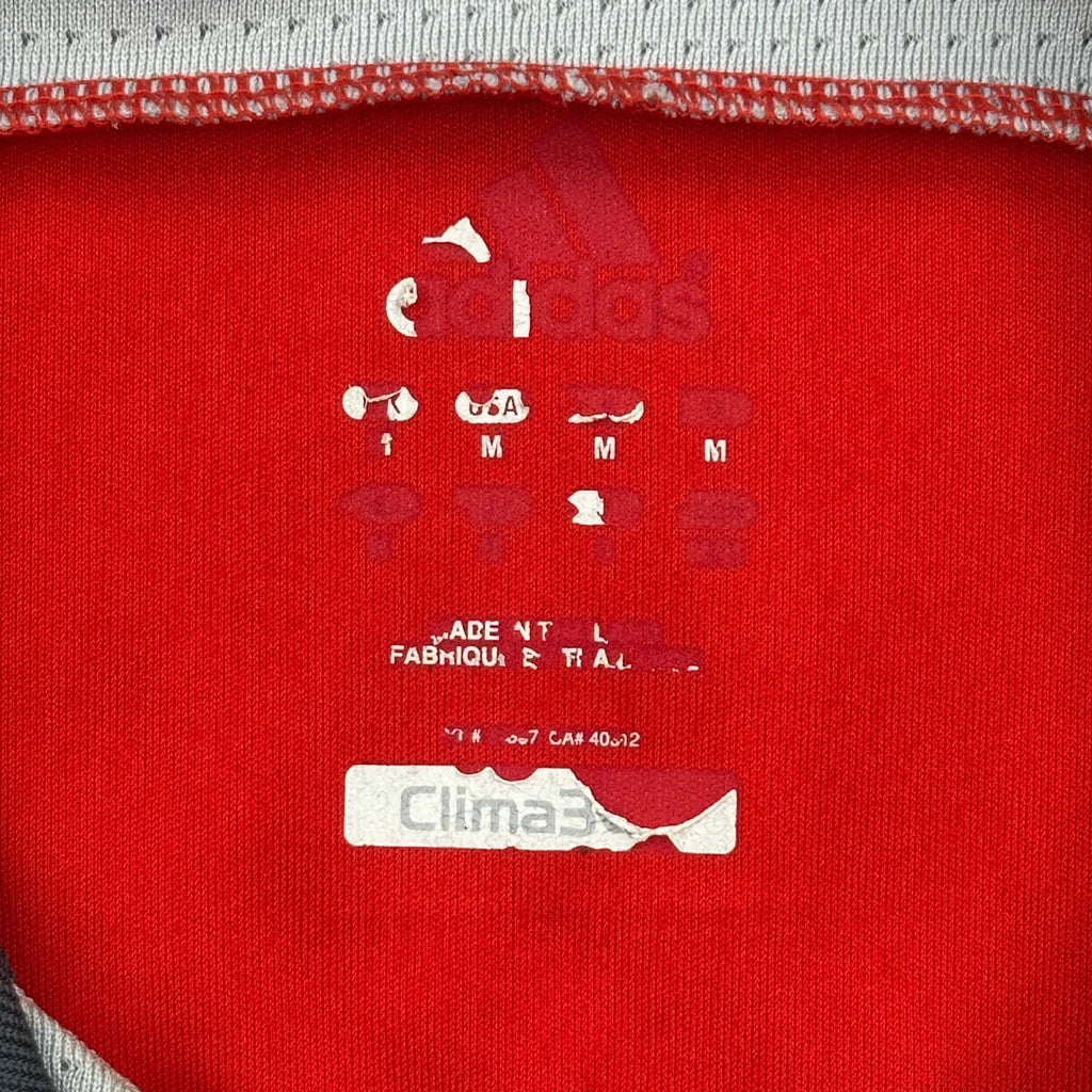 Toronto Fc Adidas Football Shirt - Medium Red Polyester - Image 3