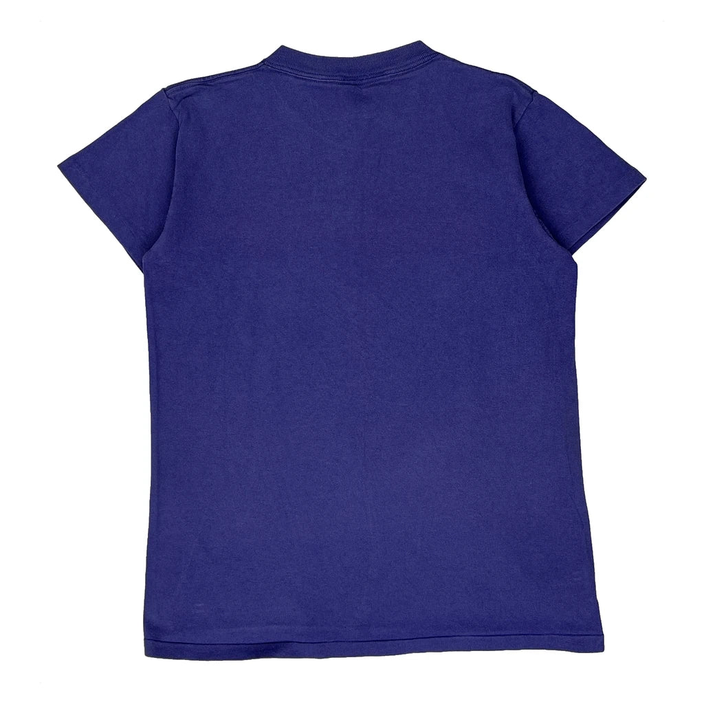 Toronto Raptors Csa Single Stitch T-Shirt - Medium Blue Cotton - Image 2