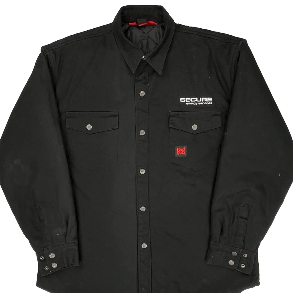 Tough Duck Workwear Jacket - Large Black Cotton - Image 5