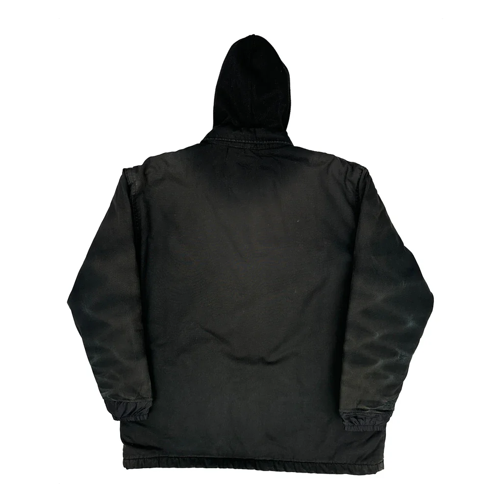 Tough Duck Work Shirt Jacket - Large Black Cotton - Image 2