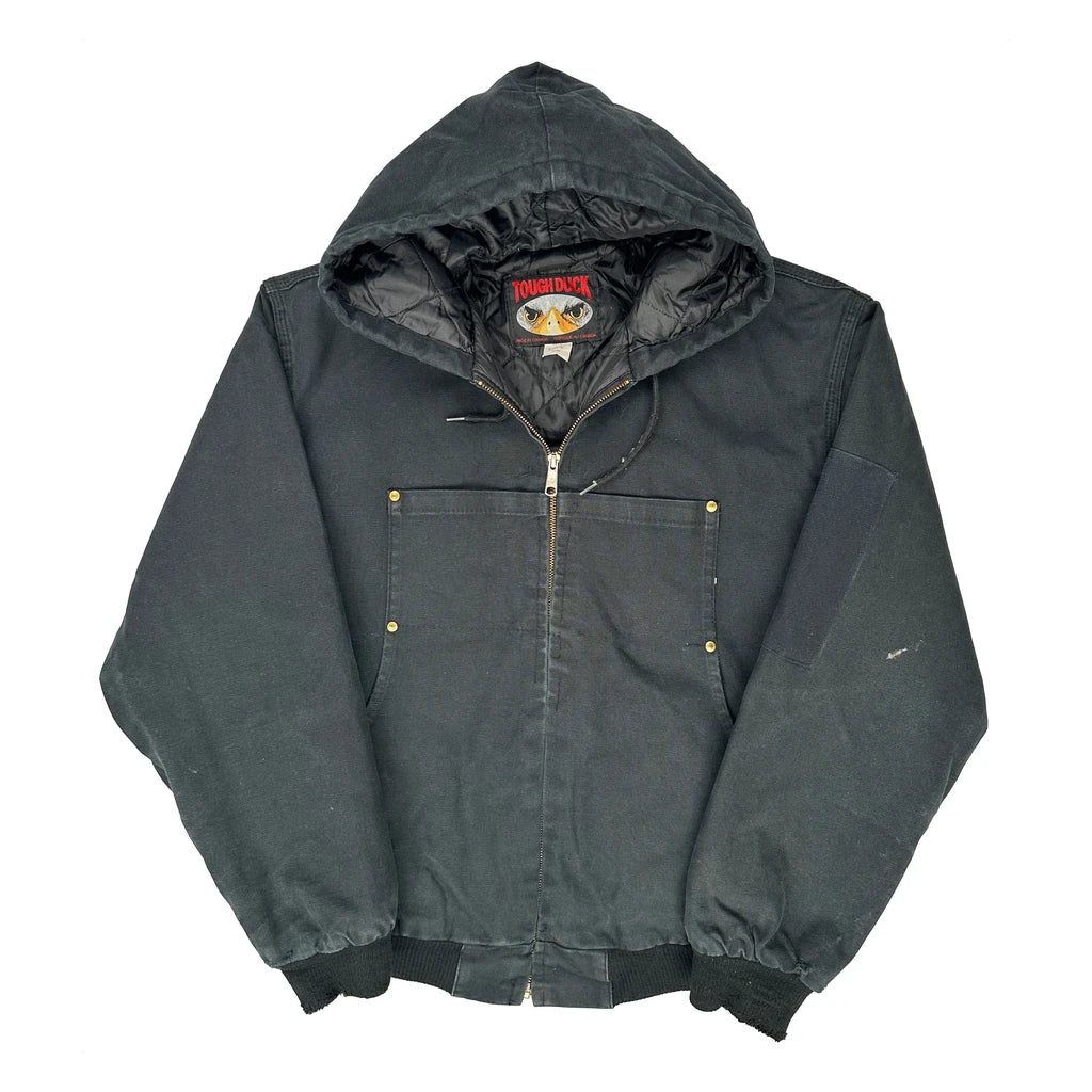 Tough Duck Jacket - Medium Black Cotton