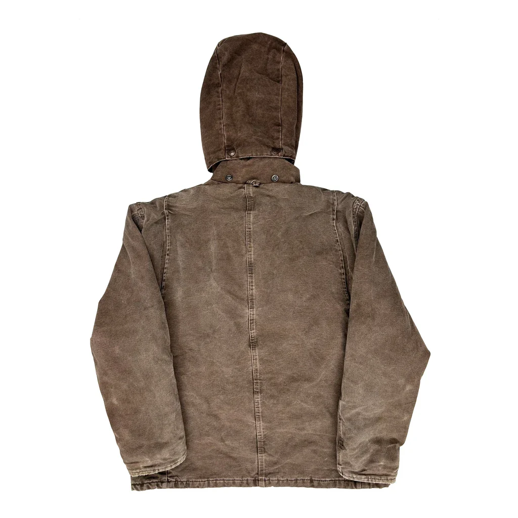 Tough Duck Jacket - Large Brown Cotton - Image 2