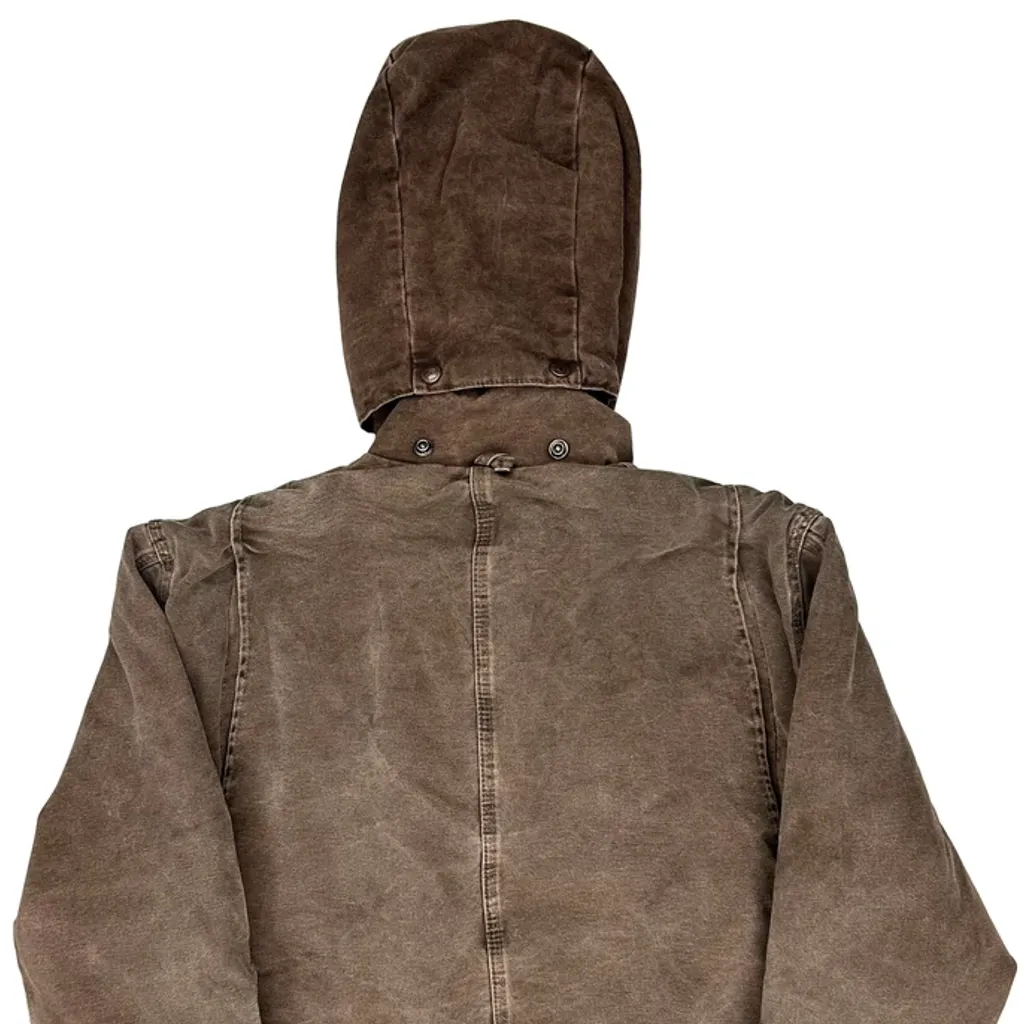 Tough Duck Jacket - Large Brown Cotton - Image 6