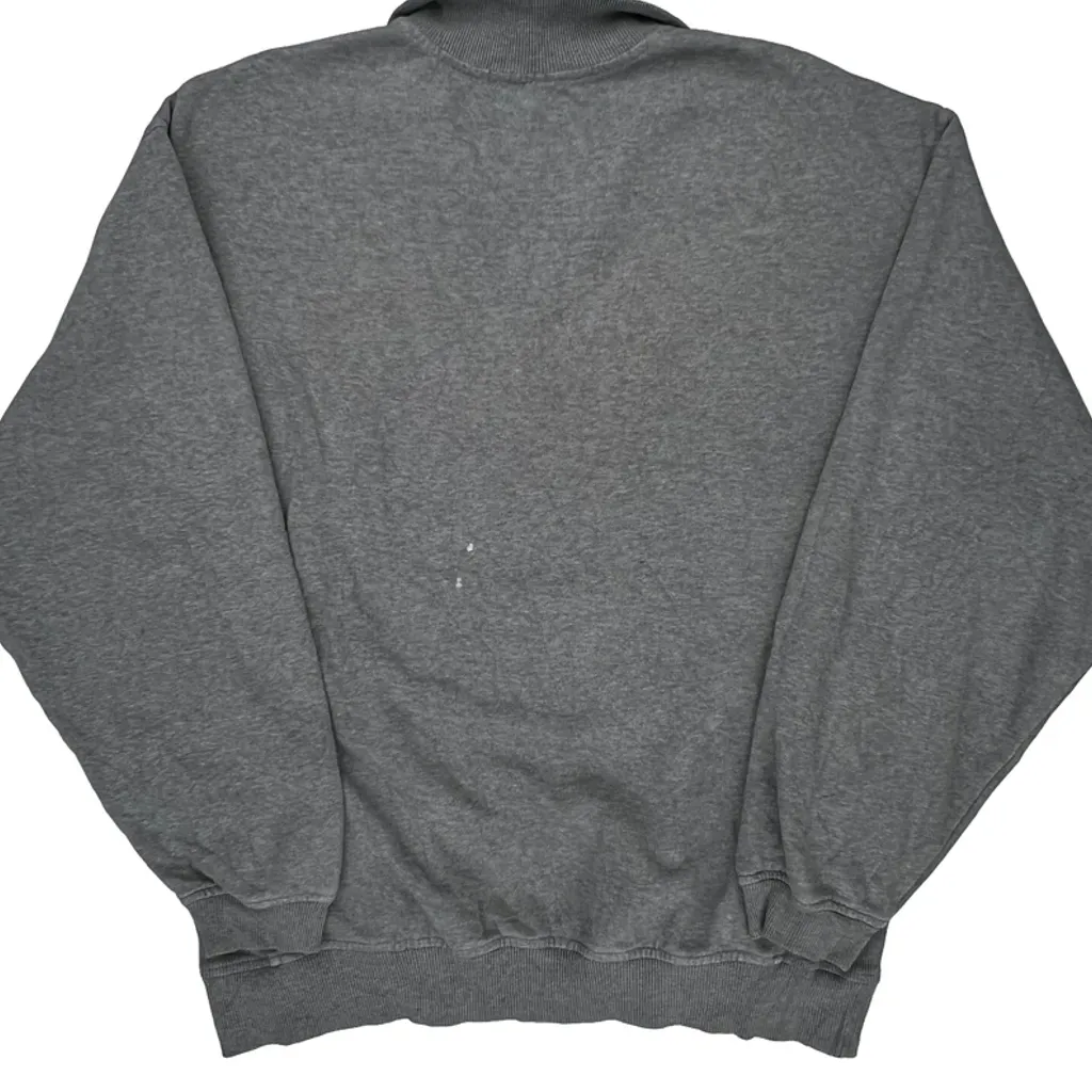 Track & Field Nike College 1/4 Zip - Medium Gray Cotton - Image 7