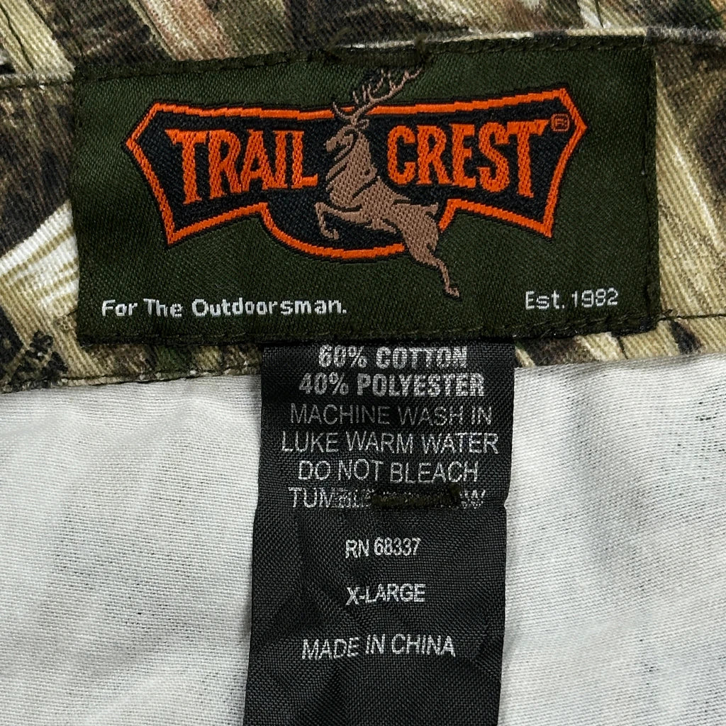 Trail Crest Camo Cargo Trousers - 31W 27L Camo Cotton Blend - Image 6