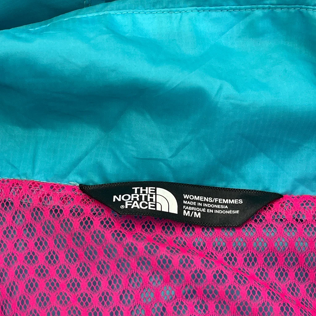 Translucent The North Face Windbreaker - Medium Blue Nylon - Image 3