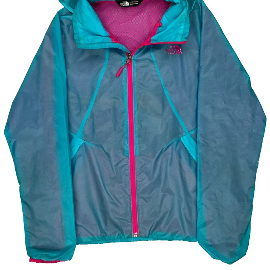 Translucent The North Face Windbreaker - Medium Blue Nylon - Image 5