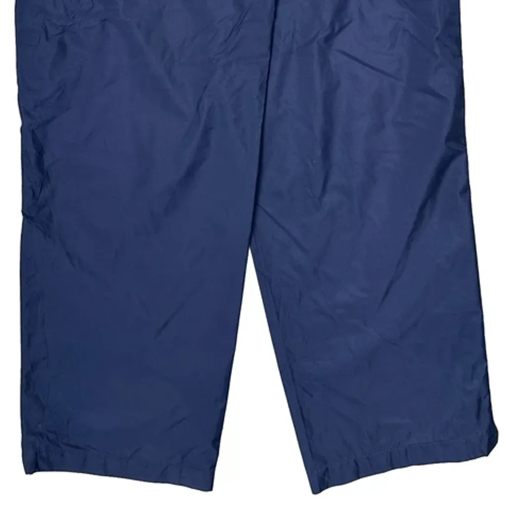Trefoil Logo Adidas Track Pants - Medium Blue Polyester - Image 6