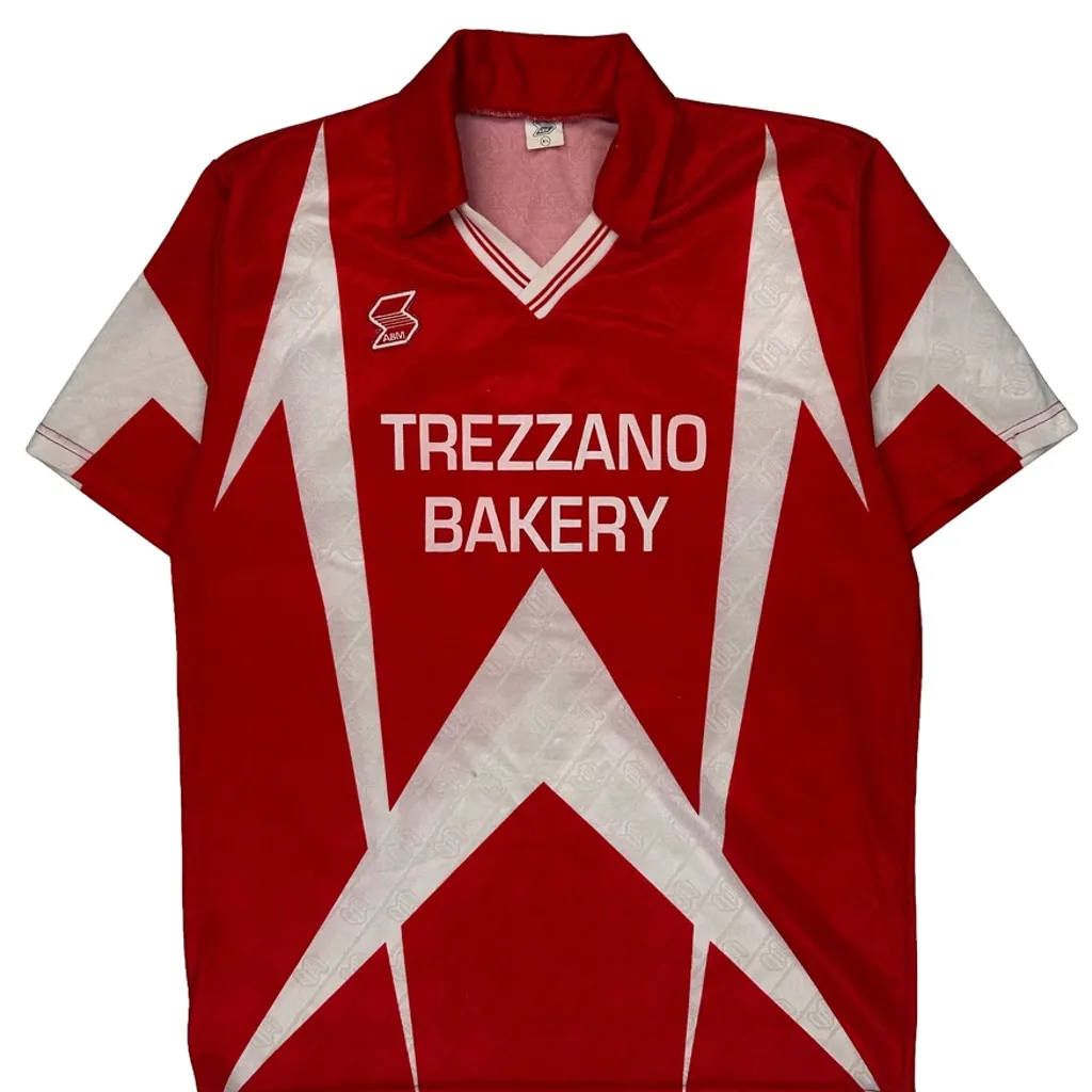 Trezzano Bakery Abm Football Shirt - XL Red Polyester - Image 4