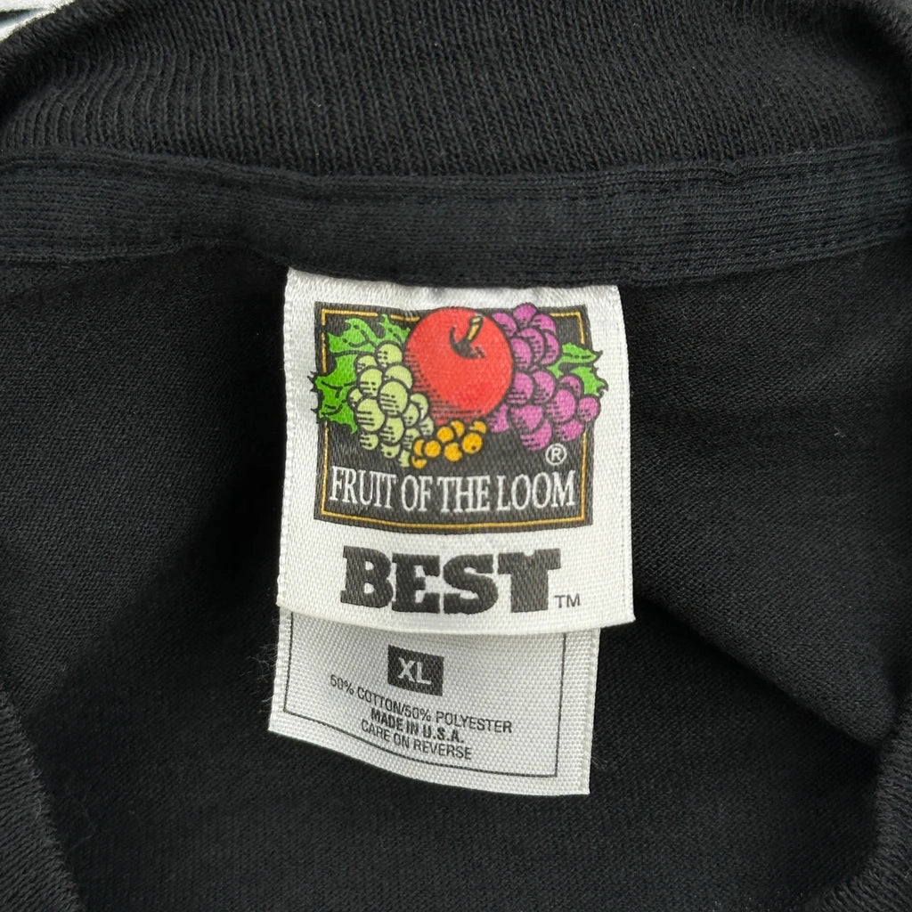 Tri-Cities Wrestling Fruit Of The Loom Single Stitch T-Shirt - XL Black Cotton Blend - Image 3