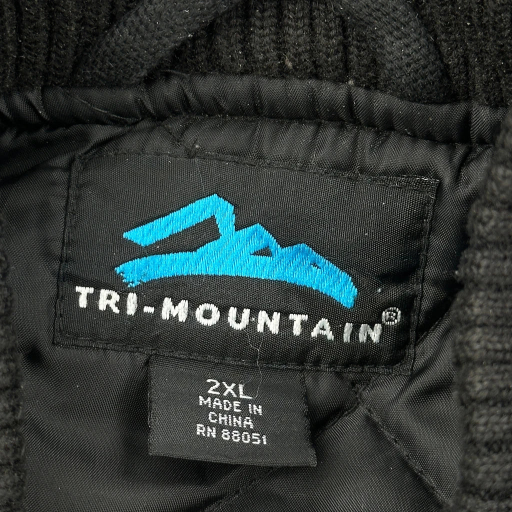 Tri-Mountain Workwear Gilet - 2XL Black Polyester - Image 3