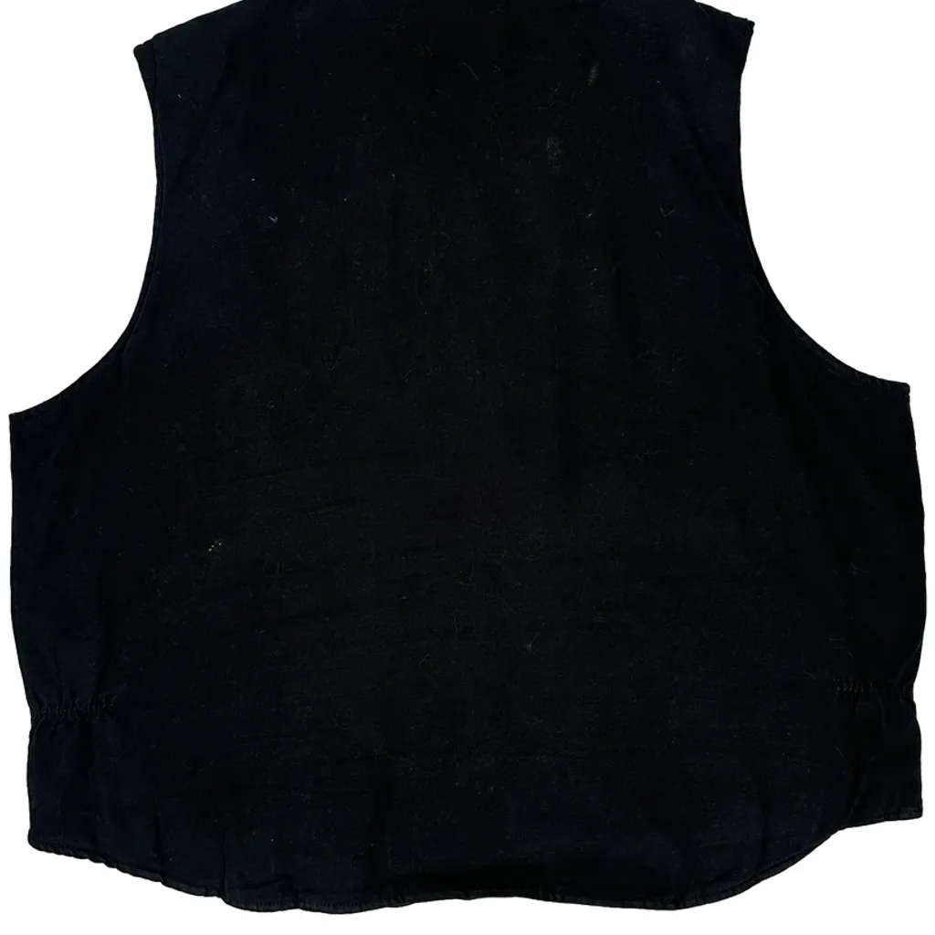 Tri-Mountain Workwear Gilet - 2XL Black Polyester - Image 6