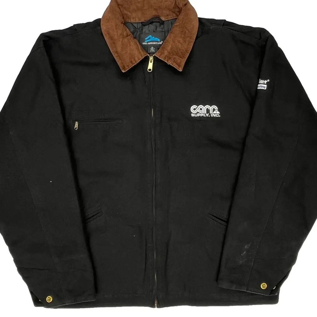 Tri-Mountain Jacket - XL Black Polyester - Image 4