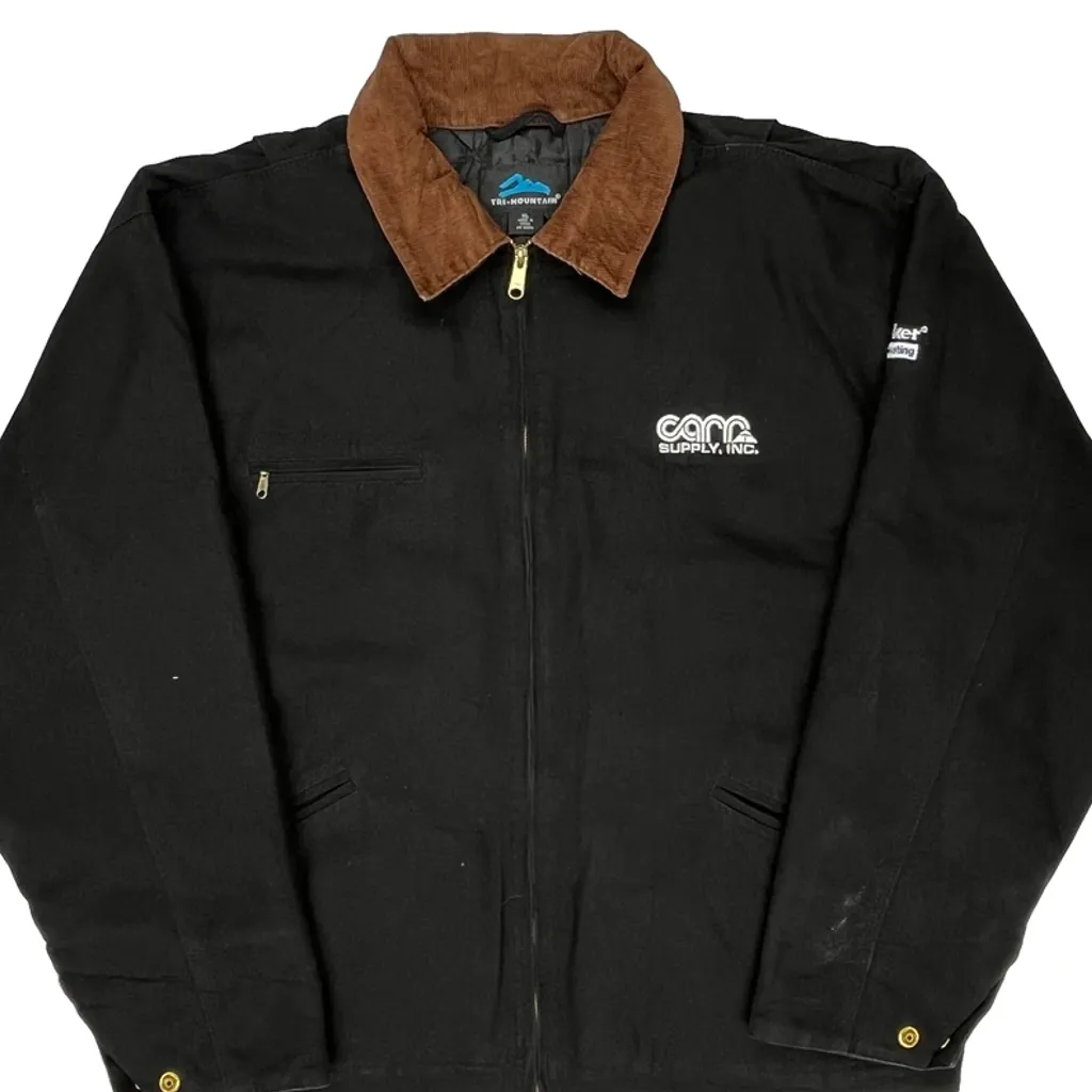 Tri-Mountain Jacket - XL Black Polyester - Image 5